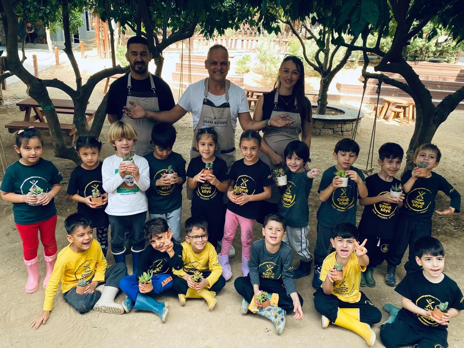 Minik Eller Toprakla Buluştu: Okul Öncesi Çocuklara Sukulent Atölyesi